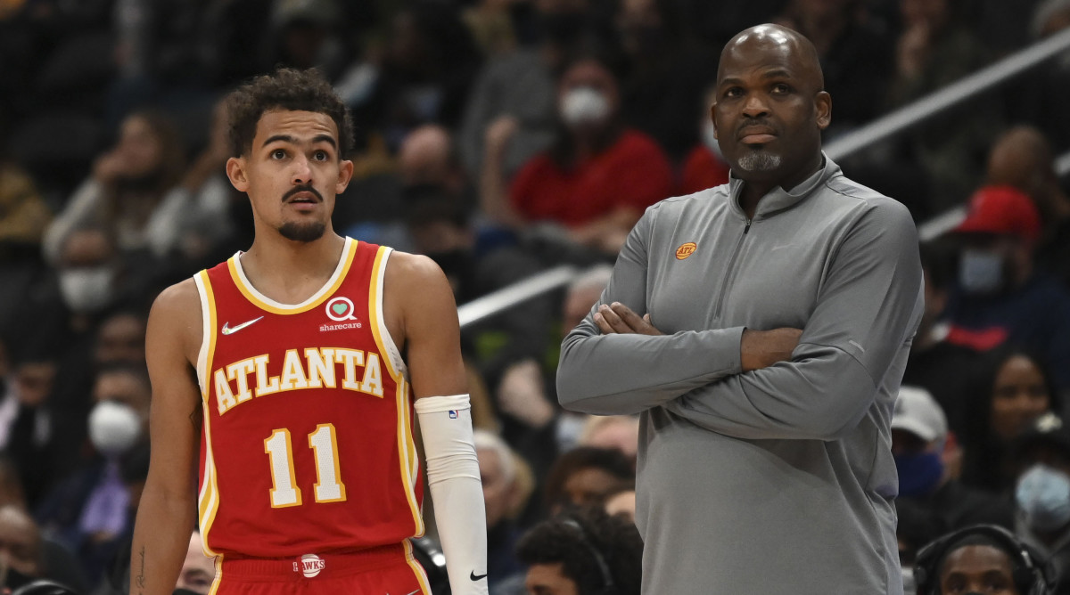 Trae Young, Nate McMillan